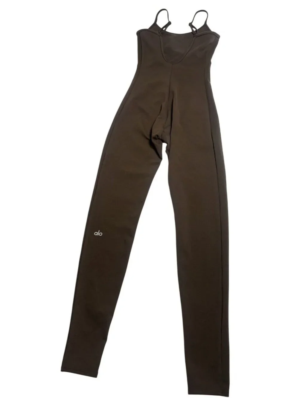 ALO Yoga Airbrush One and Done One-Piece in Espresso